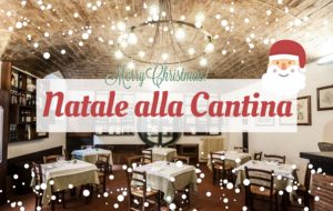 menù di Natale alla cantina